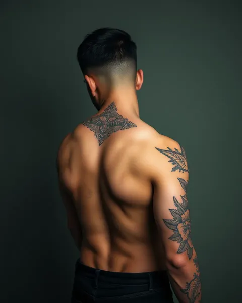 Male Upper Back Tattoo Designs: Inspiration and Ideas