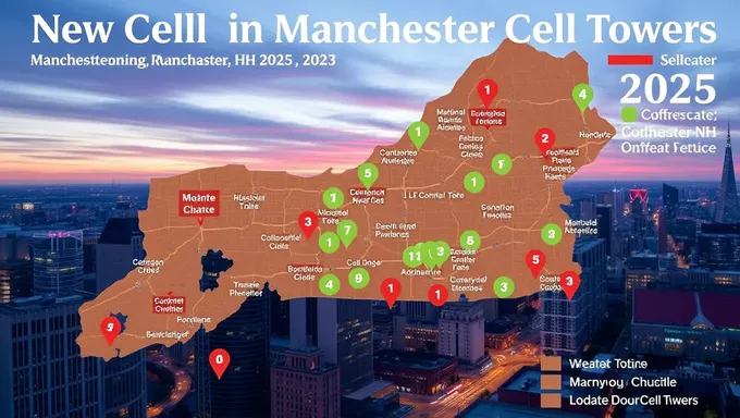 Manchester NH 2025 Cell Tower Infrastructure Map PDF