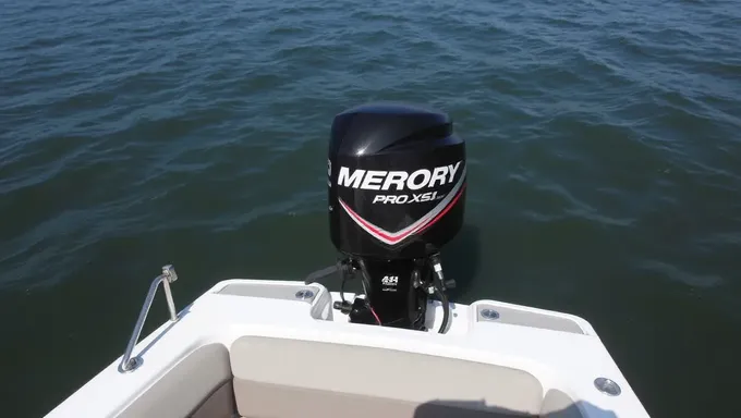 Manual 2025 Mercury 115 Pro Xs 4 Stroke Features