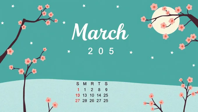 March 2025 Printable Calendar for Planning and Organization