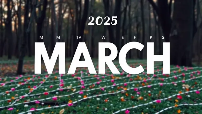 March 2025 Printable Calendar with Holidays Listed