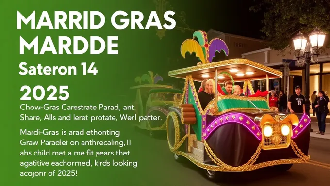 Mardi Gras Parade Schedule 2025 Detailed Information