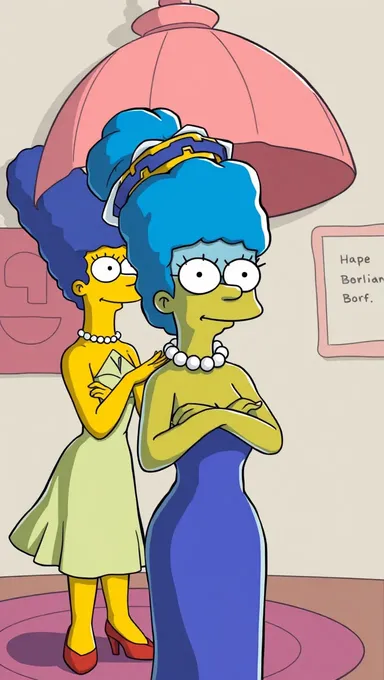 Marge Simpson's Boobs Are a National Sensation