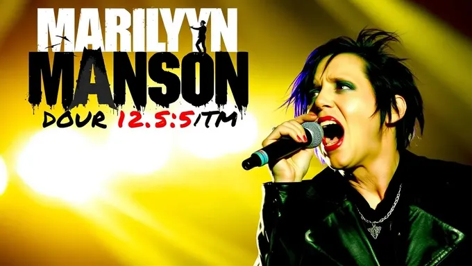 Marilyn Manson's 2025 Tour Dates and Venues Revealed