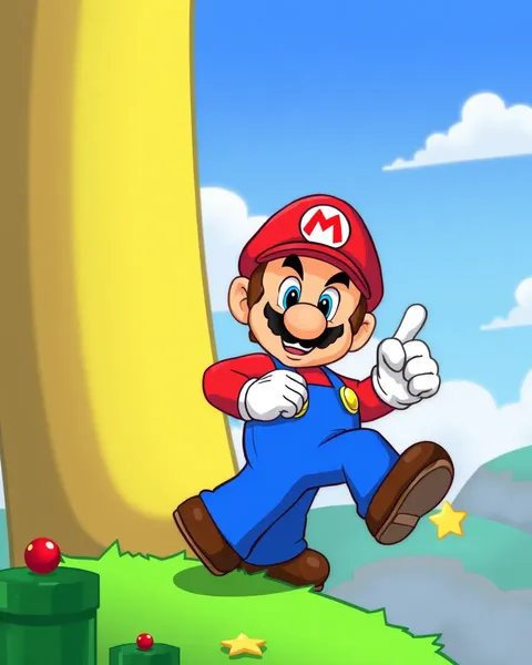 Mario Cartoon Pictures: Mario Bros. Characters in Classic Illustrations