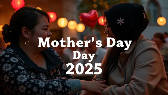 Marking Mother's Day Date for 2025 Celebrations