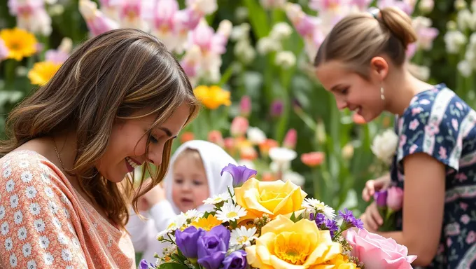 Marking Mothers Day 2025 in the United Kingdom