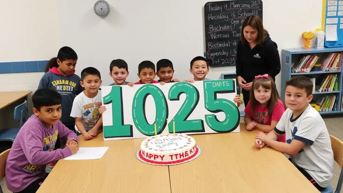 Marking the 100th Day of School in 2025