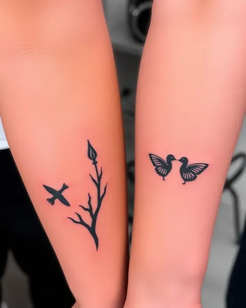 Matching Tattoos for Him and Her: Unique Designs