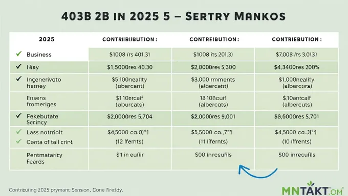 Maximizing 403b 2025 Contribution Limits