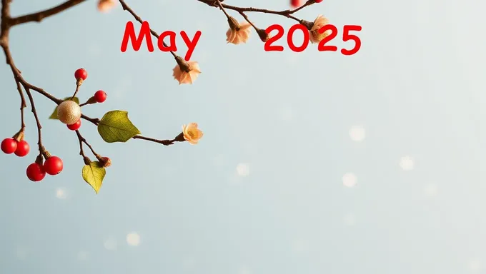 May 2025 Holidays Schedule Released Today