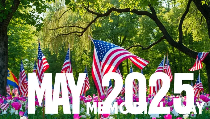 May 2025 Memorial Day Celebrations to Commence Soon