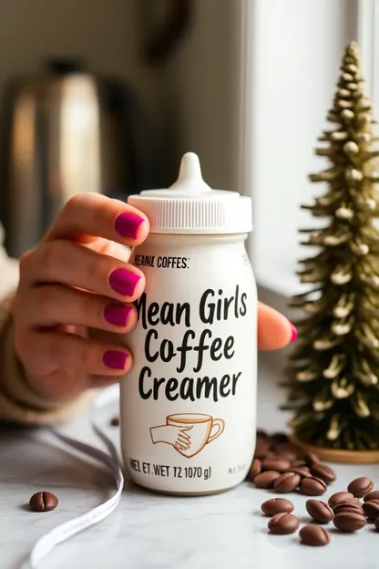 Mean Girls Coffee Creamer Delivers Flavorful Experience