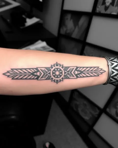 Meaningful Aztec Arm Tattoos for Self Expression