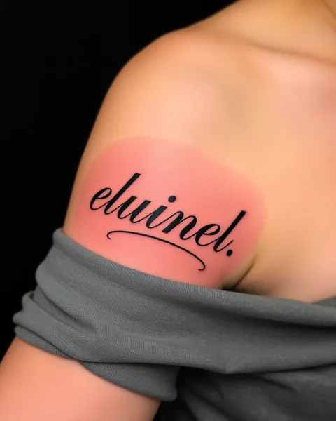 Meaningful Cursive Font Tattoo Designs for Personal Growth