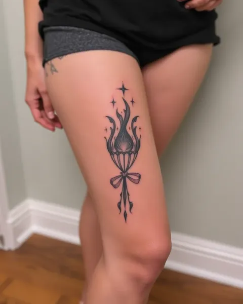 Meaningful Thigh Tattoo Designs for Personal Expression