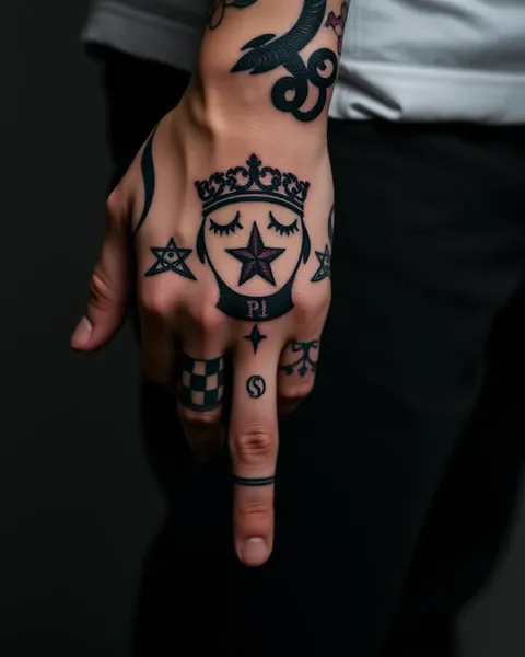 Meaningful mens hand tattoos for personal expression