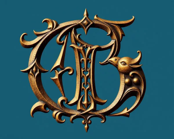 Medieval Letter B PNG: Medieval Letter B PNG Discovered