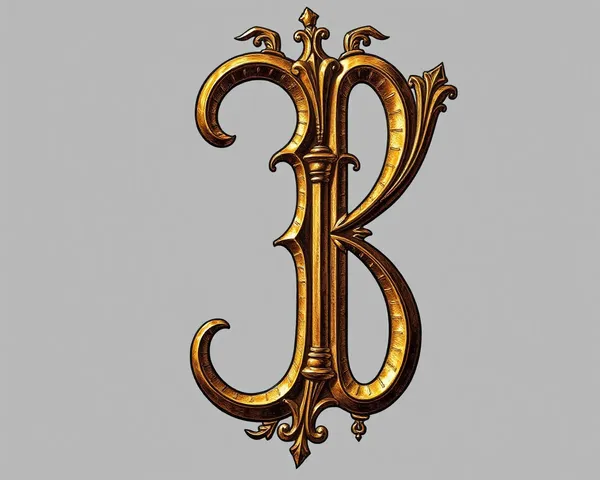 Medieval Letter B PNG: Medieval Letter B PNG Examined