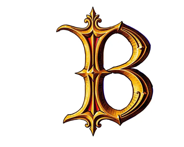 Medieval Letter B PNG: Medieval Letter B PNG Found