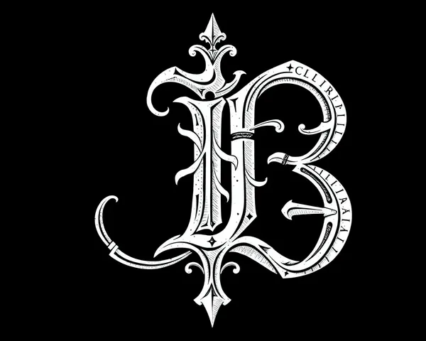 Medieval Letter B PNG: Medieval Letter B PNG Uncovered