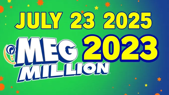 Mega Millions July 23 2025 Winning Numbers Disclosed