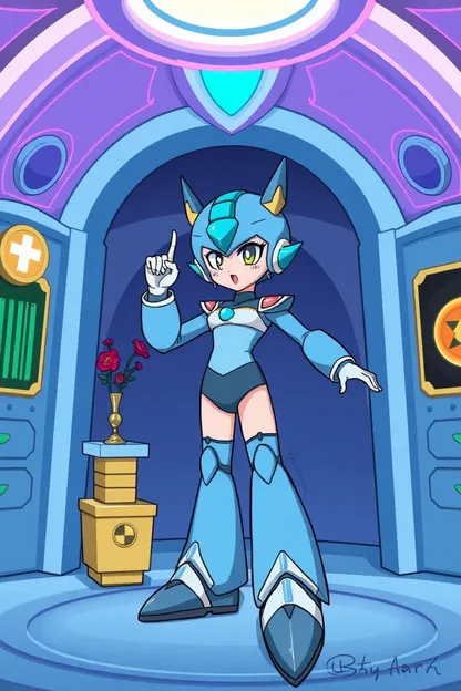 Megaman Legends Quiz Girl Room Multiplayer Mode