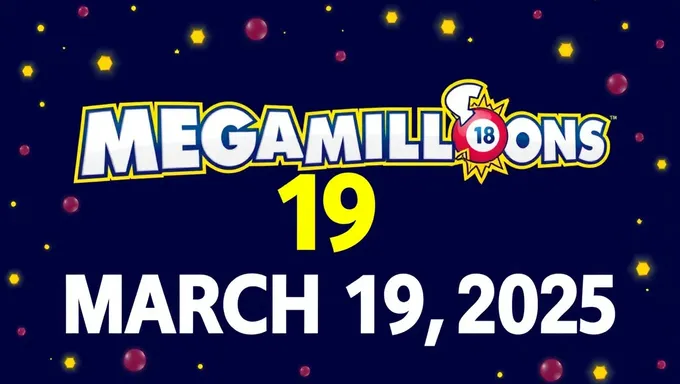 Megamillions March 19 2025: Upcoming Date for Jackpot Announcement