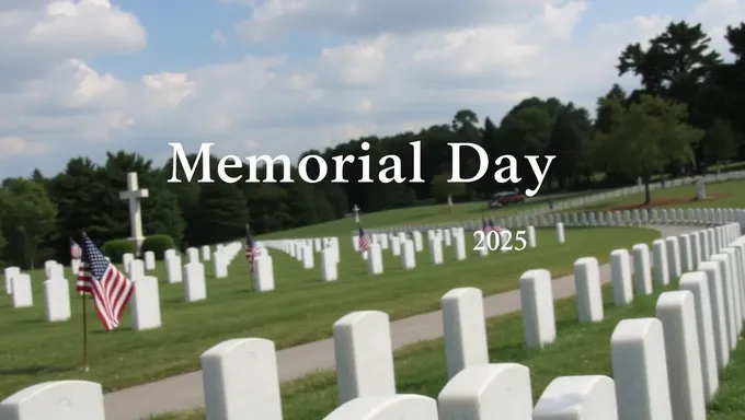 Memorial Day 2025 Date Announced by Government