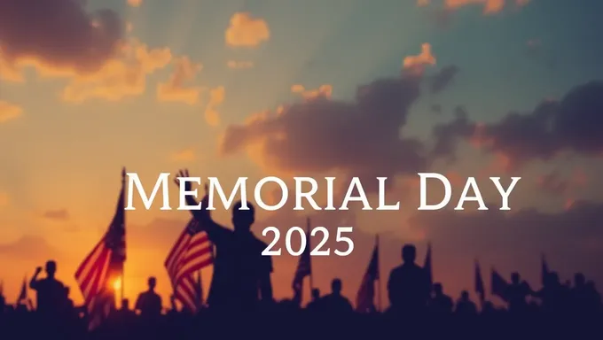 Memorial Day 2025 Date Confirmed for Next Year