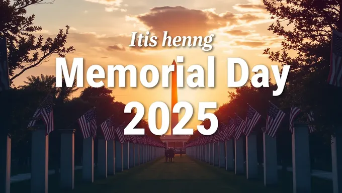 Memorial Day 2025 Events and Celebrations