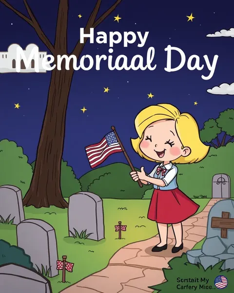 Memorial Day Cartoon Images for Cards