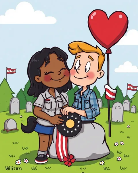 Memorial Day Cartoon Images for Kids