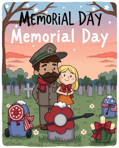 Memorial Day Cartoon Images to Share