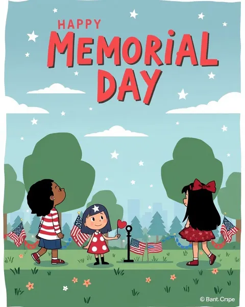 Memorial Day Cartoon Pictures and Images to Share