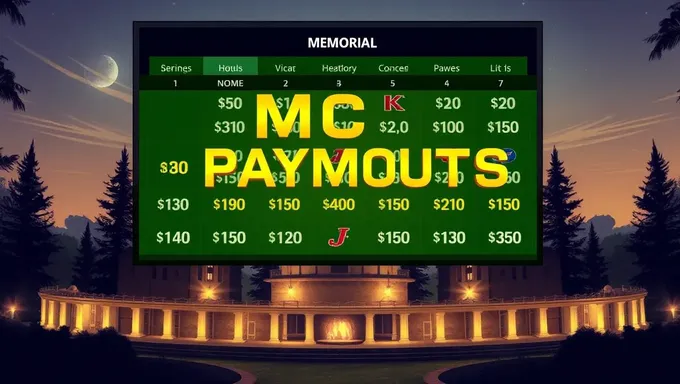 Memorial Payouts 2025: Payment Schedule Confirmed