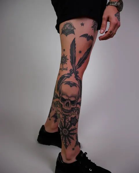 Men's Leg Tattoos: A Symbol of Strength and Individuality