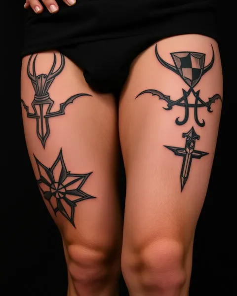 Men's Thigh Tattoos: A Symbol of Identity