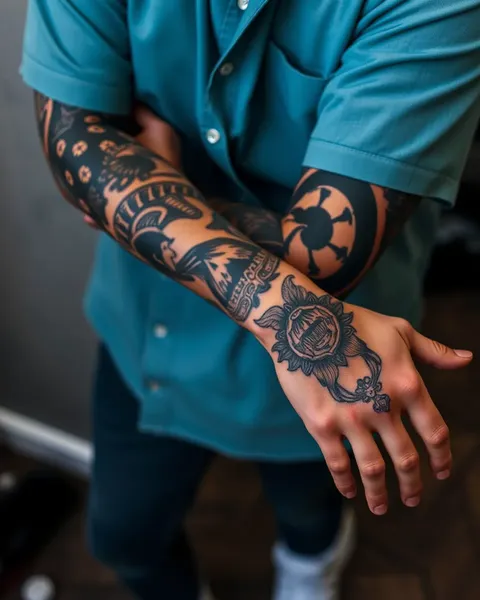 Mens Outer Forearm Tattoos Meaning and Design Ideas