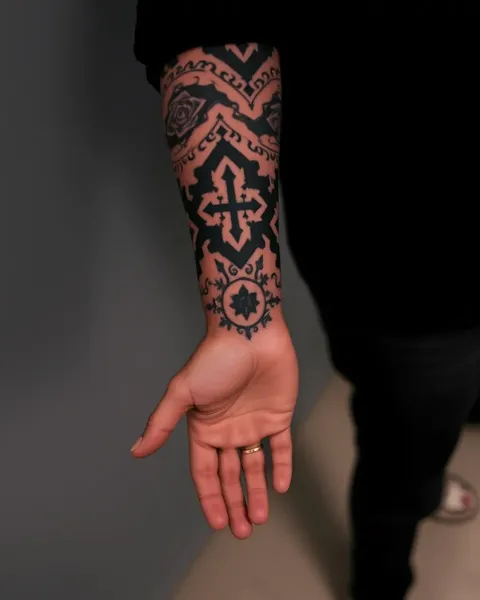 Mens Outer Forearm Tattoos for Men with Style