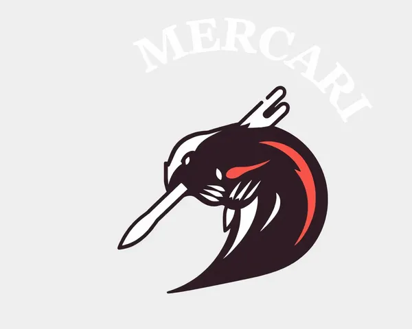 Mercari Logo PNG Transparent for Easy Use