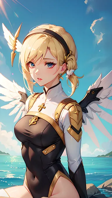 Mercy hentai is a form of art.