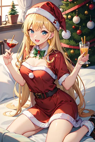 Merry Christmas Anime Images for Winter Wonderland