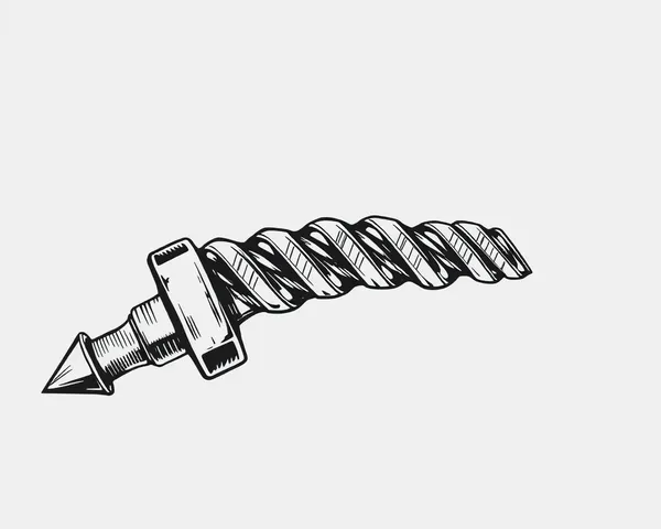 Metal Vector Bolt PNG Icon