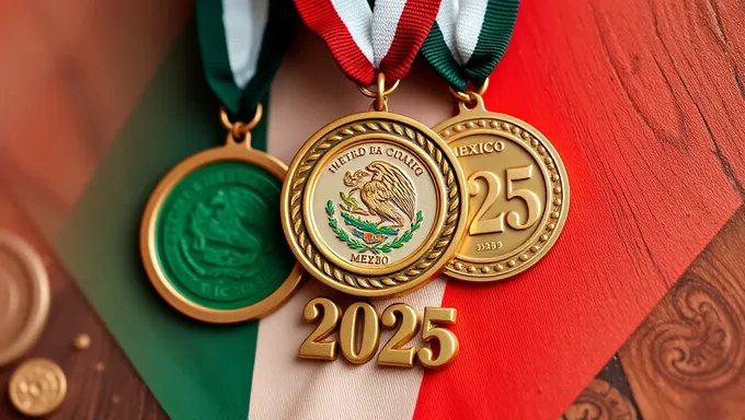 Mexico Medal Winners Announced for 2025