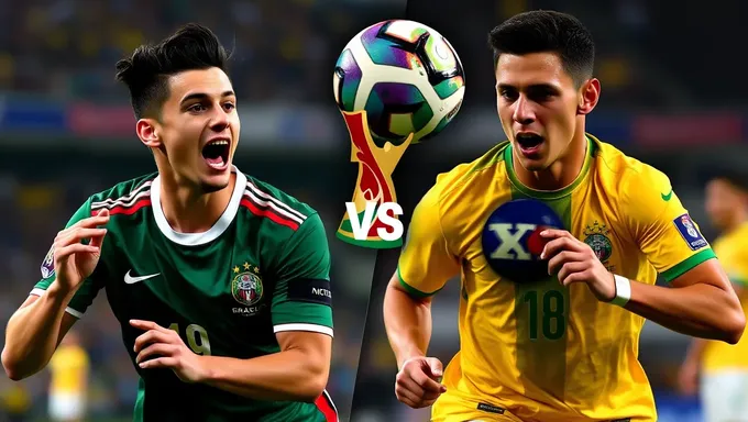 Mexico vs Brazil 2025 Gold Cup Schedule