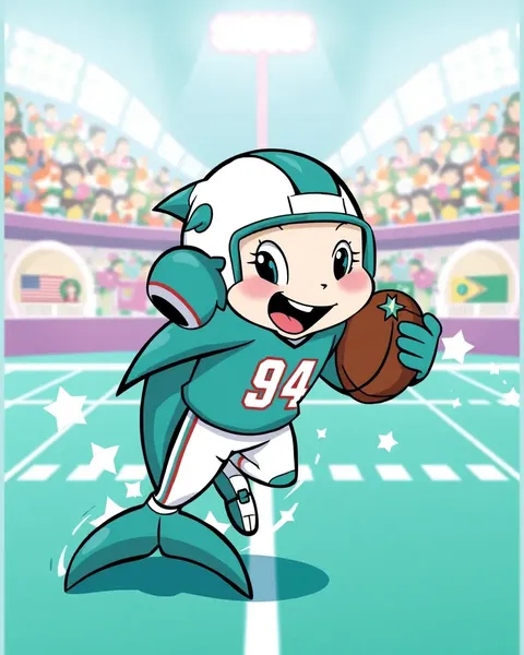 Miami Dolphins Cartoon Images Collection Found