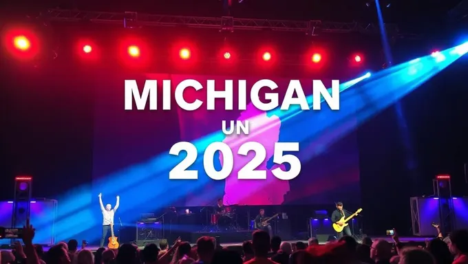 Michigan 2025 Concerts: A Lineup of Stars