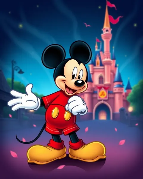 Mickey Mouse Cartoon Artwork Gallery