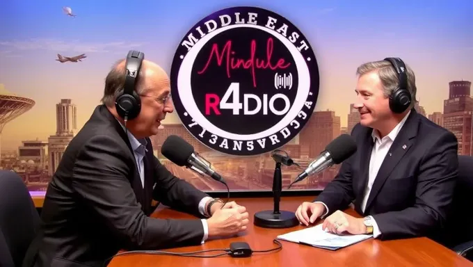 Middle East Radio Forum on July 20, 2025 Announced